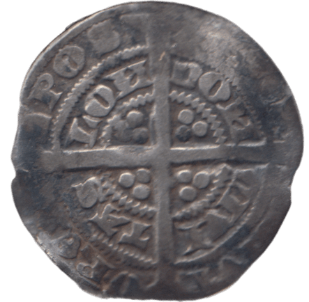 1422 SILVER HALF GROAT HENRY VI - ELIZABETH I - Cambridgeshire Coins