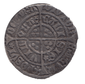 1430 SILVER HALF GROAT HENRY VI - HAMMERED COINS - Cambridgeshire Coins