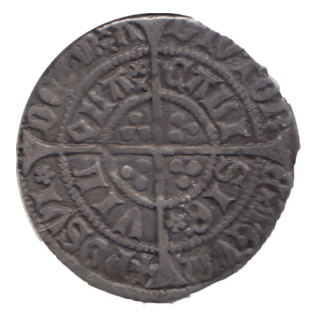 1430 SILVER HALF GROAT HENRY VI - HAMMERED COINS - Cambridgeshire Coins