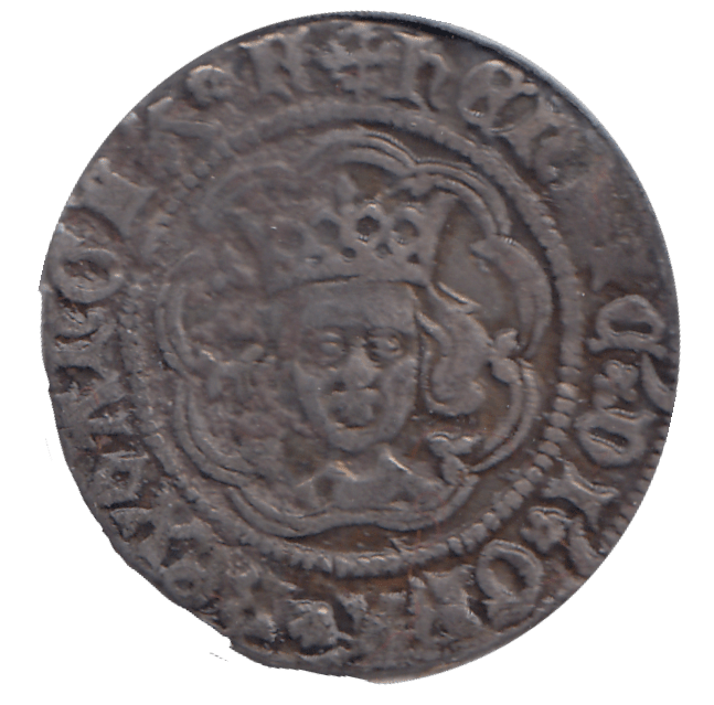 1430 SILVER HALF GROAT HENRY VI - HAMMERED COINS - Cambridgeshire Coins