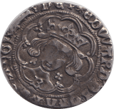 1461 - 1470 SILVER GROAT EDWARD IV - EDWARD IV - Cambridgeshire Coins