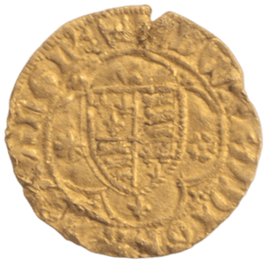 1464 EDWARD IV GOLD QUARTER RYAL - EDWARD IV - Cambridgeshire Coins