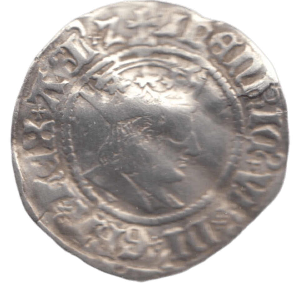 1485 HENRY VII YORK HALF GROAT - HENRY VII - Cambridgeshire Coins