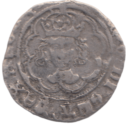1485 SILVER HALF GROAT HENRY VII CANTERBURY MINT - ELIZABETH I - Cambridgeshire Coins