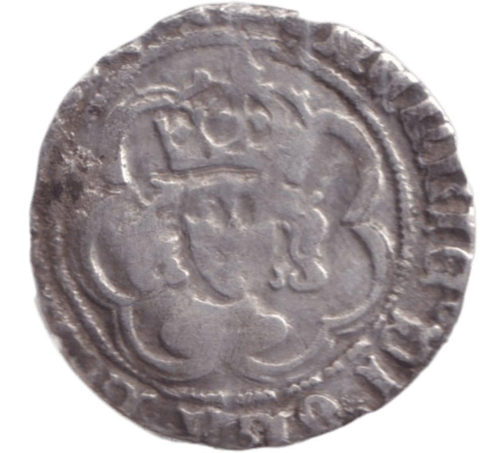 1485 SILVER HALF GROAT HENRY VII - HENRY VII - Cambridgeshire Coins