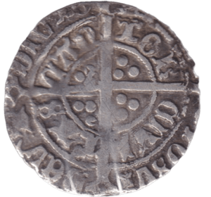 1485 SILVER HALF GROAT HENRY VII - HENRY VII - Cambridgeshire Coins