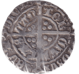 1485 SILVER HALF GROAT HENRY VII - HENRY VII - Cambridgeshire Coins