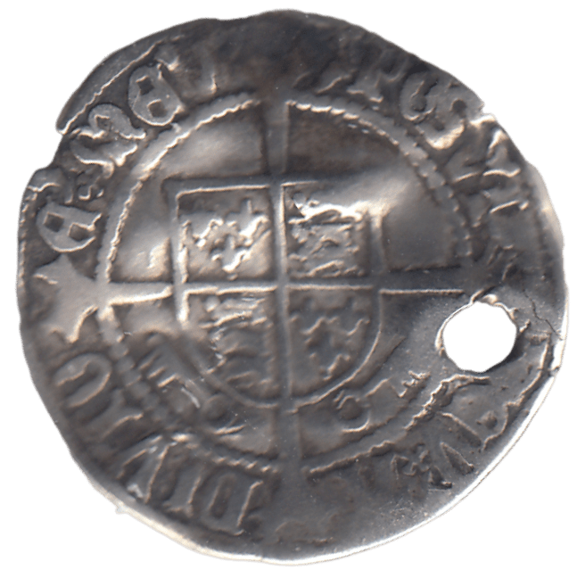 1504 SILVER HALF GROAT HENRY VII YORK MINT - HAMMERED COINS - Cambridgeshire Coins