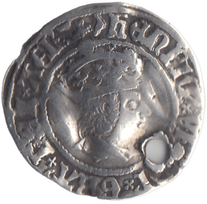 1504 SILVER HALF GROAT HENRY VII YORK MINT - HAMMERED COINS - Cambridgeshire Coins