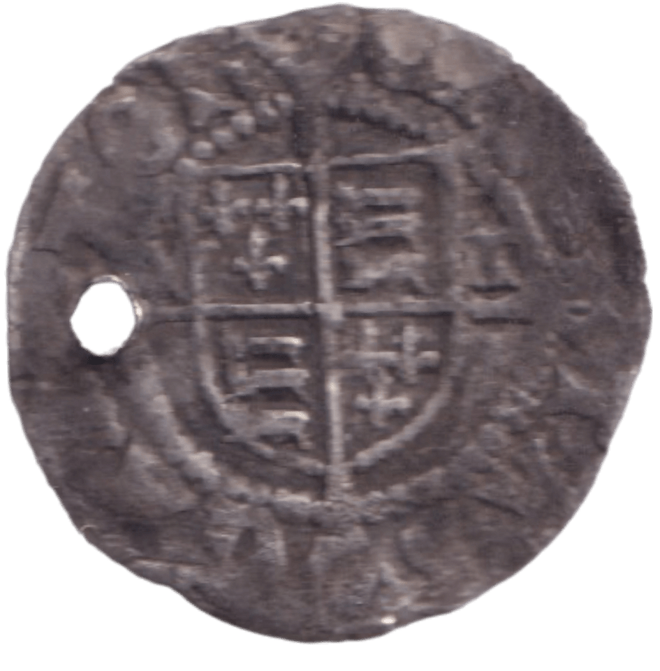 1509 PENNY HENRY VIII HOLED CANTERBURY - HAMMERED COINS - Cambridgeshire Coins