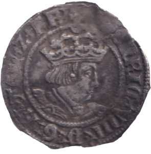 1526 HALF GROAT HENRY VIII CANTERBURY - HAMMERED COINS - Cambridgeshire Coins