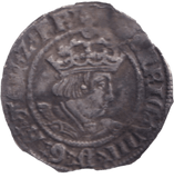 1526 HALF GROAT HENRY VIII CANTERBURY - HAMMERED COINS - Cambridgeshire Coins