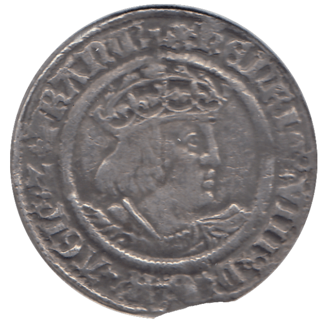 1526 SILVER GROAT HENRY VIII - HAMMERED COINS - Cambridgeshire Coins