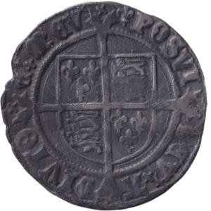 1526 SILVER GROAT HENRY VIII - HENRY VIII - Cambridgeshire Coins