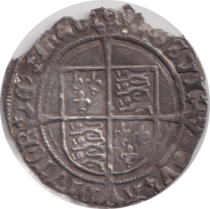 1526 SILVER GROAT HENRY VIII - HENRY VIII - Cambridgeshire Coins