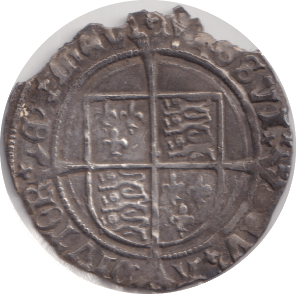 1526 SILVER GROAT HENRY VIII - HENRY VIII - Cambridgeshire Coins