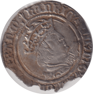 1526 SILVER GROAT HENRY VIII - HENRY VIII - Cambridgeshire Coins