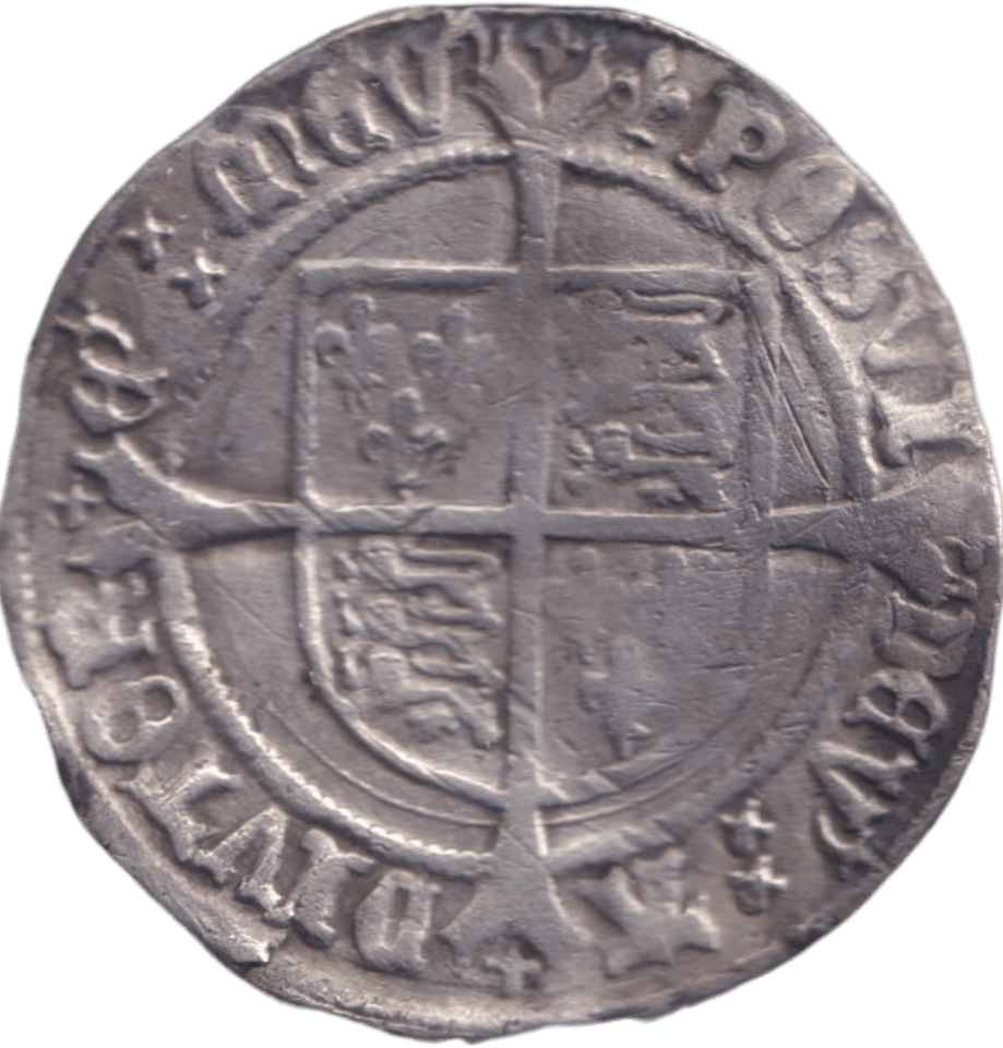 1526 SILVER GROAT HENRY VIII - HENRY VIII - Cambridgeshire Coins