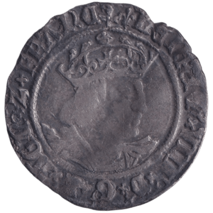 1526 SILVER GROAT HENRY VIII - HENRY VIII - Cambridgeshire Coins