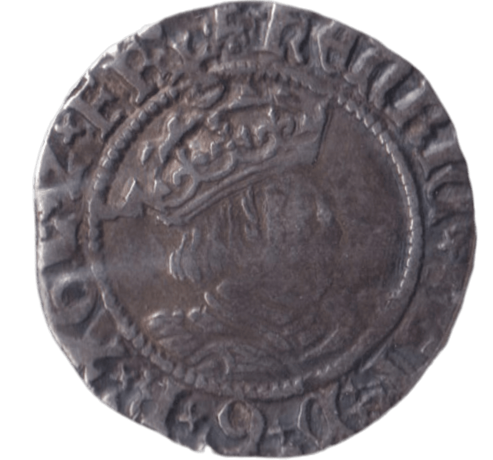 1526 SILVER HALF GROAT HENRY VIII CANTERBURY MINT - HENRY VIII - Cambridgeshire Coins