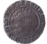 1526 SILVER HALF GROAT HENRY VIII CANTERBURY MINT - HENRY VIII - Cambridgeshire Coins