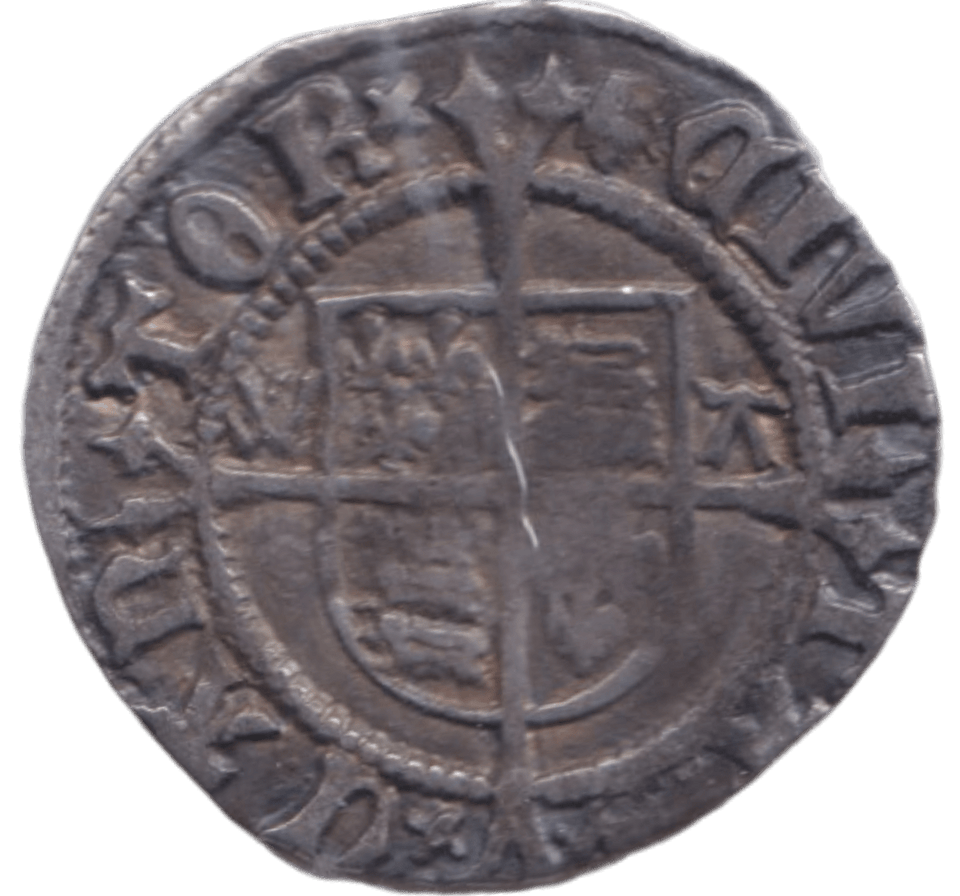 1526 SILVER HALF GROAT HENRY VIII CANTERBURY MINT - HENRY VIII - Cambridgeshire Coins