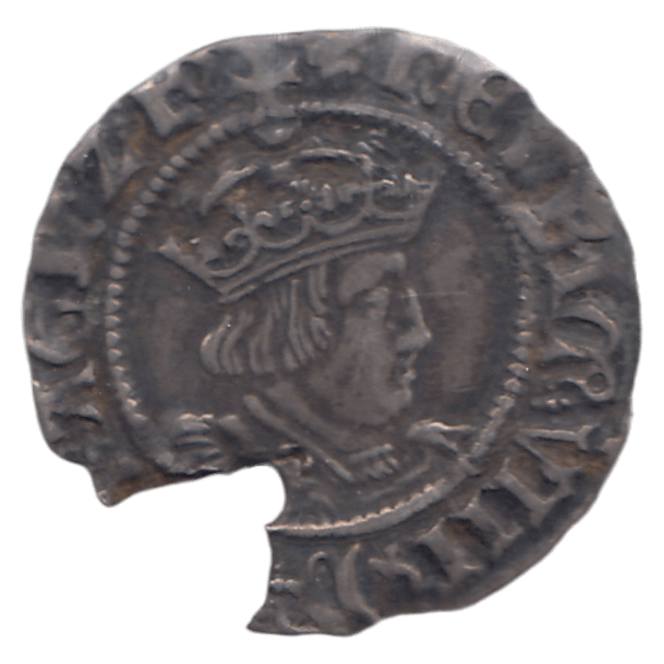 1526 SILVER HALF GROAT HENRY VIII - HENRY VIII - Cambridgeshire Coins