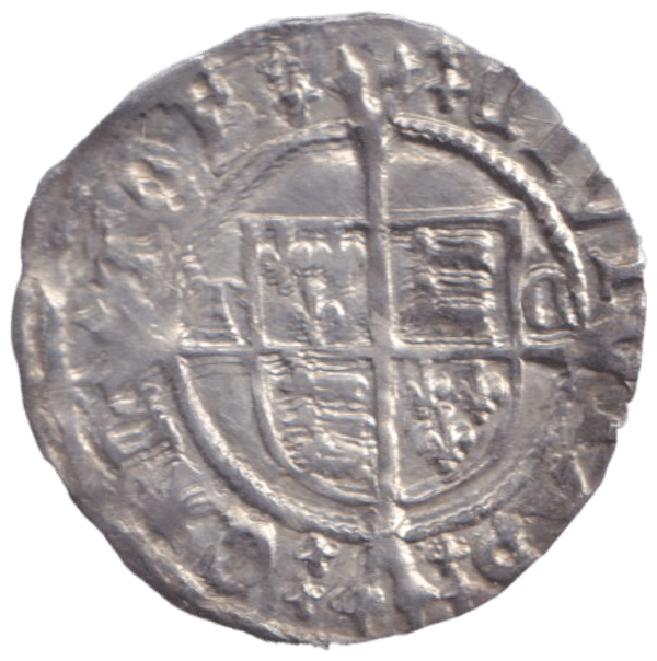 1533 SILVER HALF GROAT HENRY VIII - HAMMERED COINS - Cambridgeshire Coins