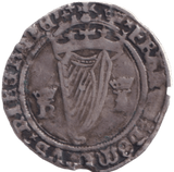 1540 SILVER GROAT IRELAND HENRY VIII - HAMMERED COINS - Cambridgeshire Coins