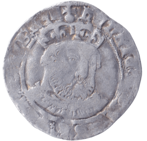 1547 SILVER HALF GROAT HENRY VIII - HENRY VIII - Cambridgeshire Coins