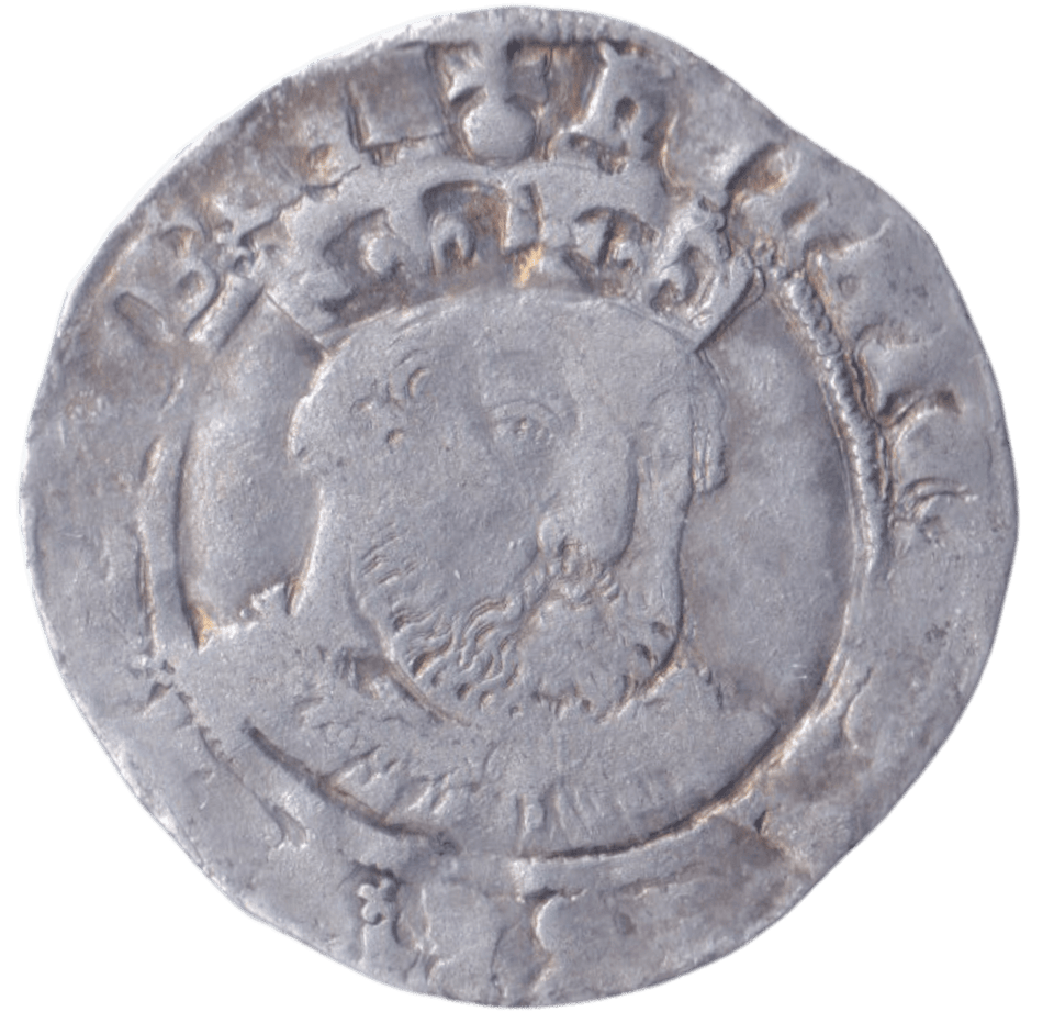 1547 SILVER HALF GROAT HENRY VIII - HENRY VIII - Cambridgeshire Coins