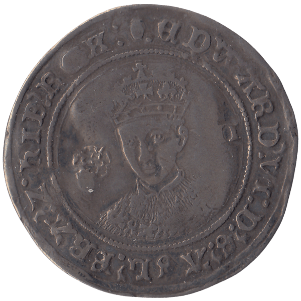1550 SILVER SHILLING EDWARD VI - EDWARD VI - Cambridgeshire Coins