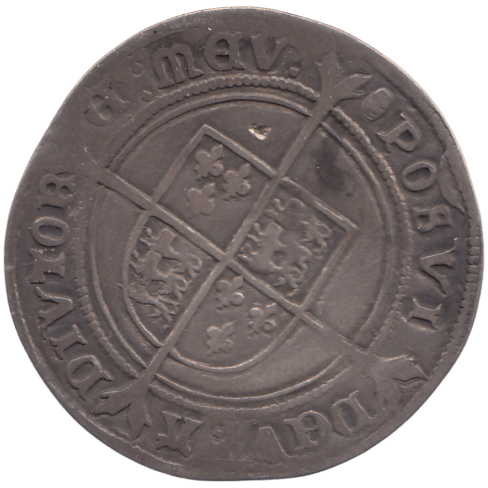 1550 SILVER SHILLING EDWARD VI - EDWARD VI - Cambridgeshire Coins