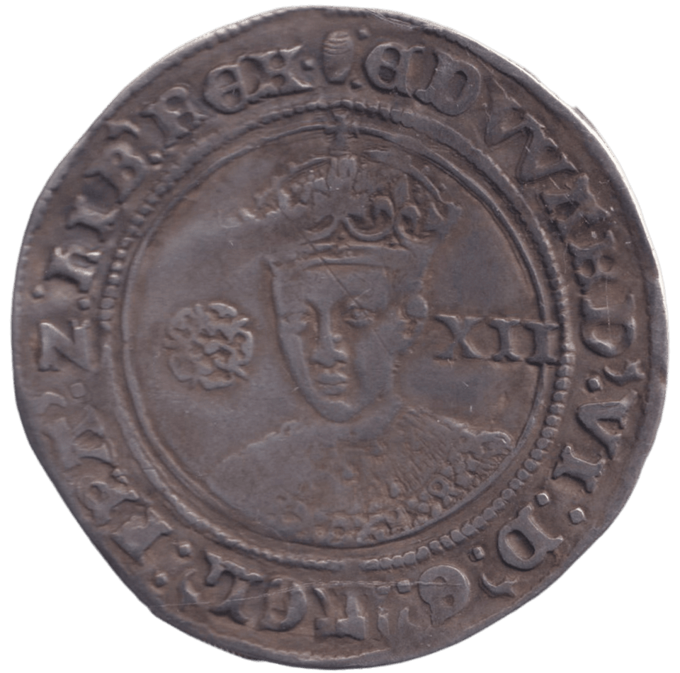 1550 SILVER SHILLING EDWARD VI - EDWARD VI - Cambridgeshire Coins