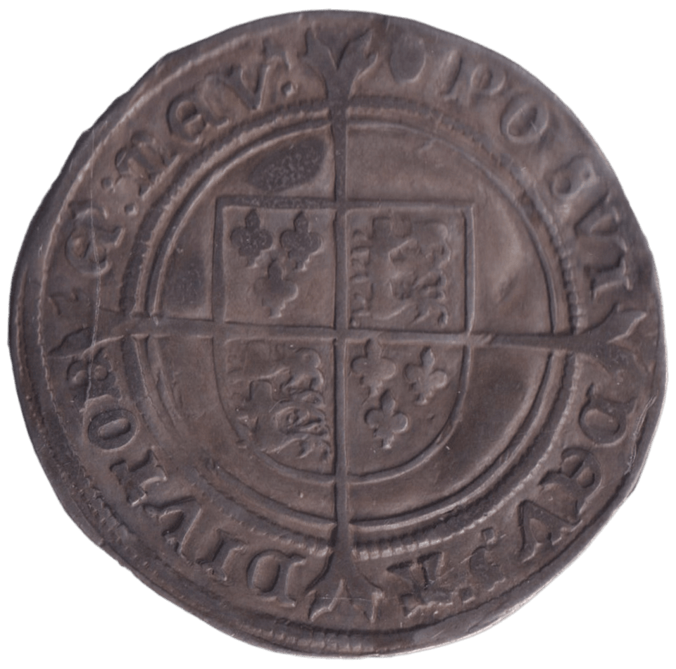 1550 SILVER SHILLING EDWARD VI - EDWARD VI - Cambridgeshire Coins