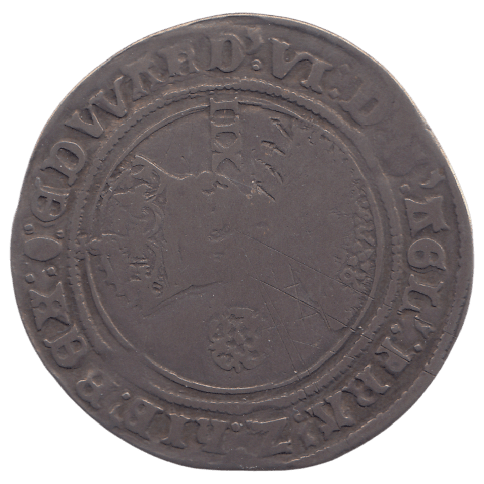 1550 SILVER SHILLING EDWARD VI - EDWARD VI - Cambridgeshire Coins
