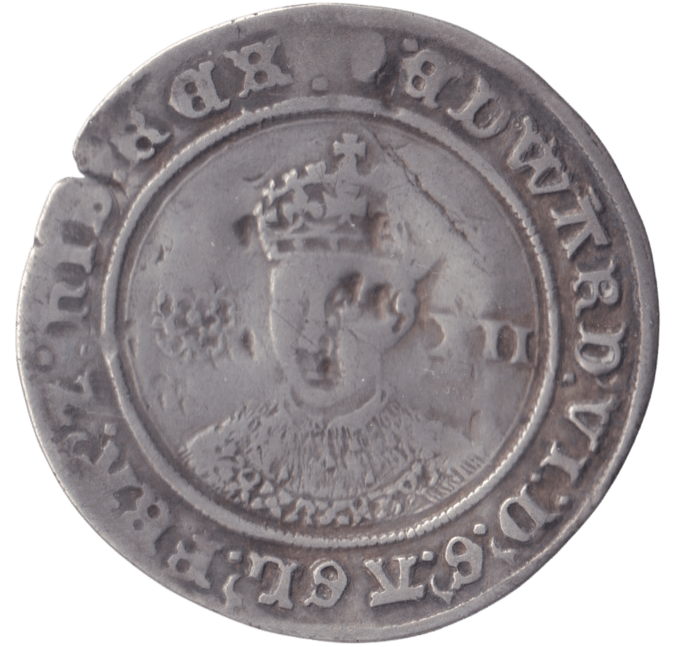1551 SILVER SHILLING EDWARD VI - EDWARD VI - Cambridgeshire Coins
