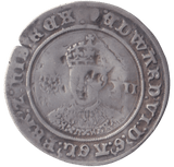 1551 SILVER SHILLING EDWARD VI - EDWARD VI - Cambridgeshire Coins