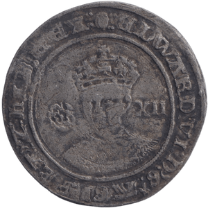 1551 SILVER SHILLING EDWARD VI - EDWARD VI - Cambridgeshire Coins