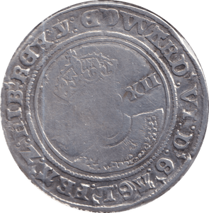 1551 SILVER SHILLING EDWARD VI - EDWARD VI - Cambridgeshire Coins