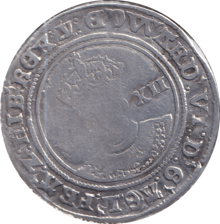 1551 SILVER SHILLING EDWARD VI - EDWARD VI - Cambridgeshire Coins