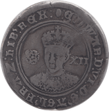 1551 SILVER SHILLING EDWARD VI - EDWARD VI - Cambridgeshire Coins