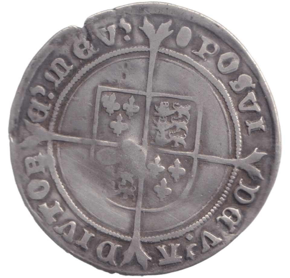 1551 SILVER SHILLING EDWARD VI - EDWARD VI - Cambridgeshire Coins