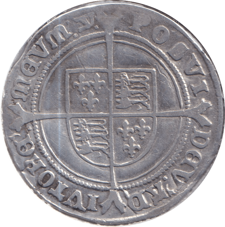 1551 SILVER SHILLING EDWARD VI - EDWARD VI - Cambridgeshire Coins
