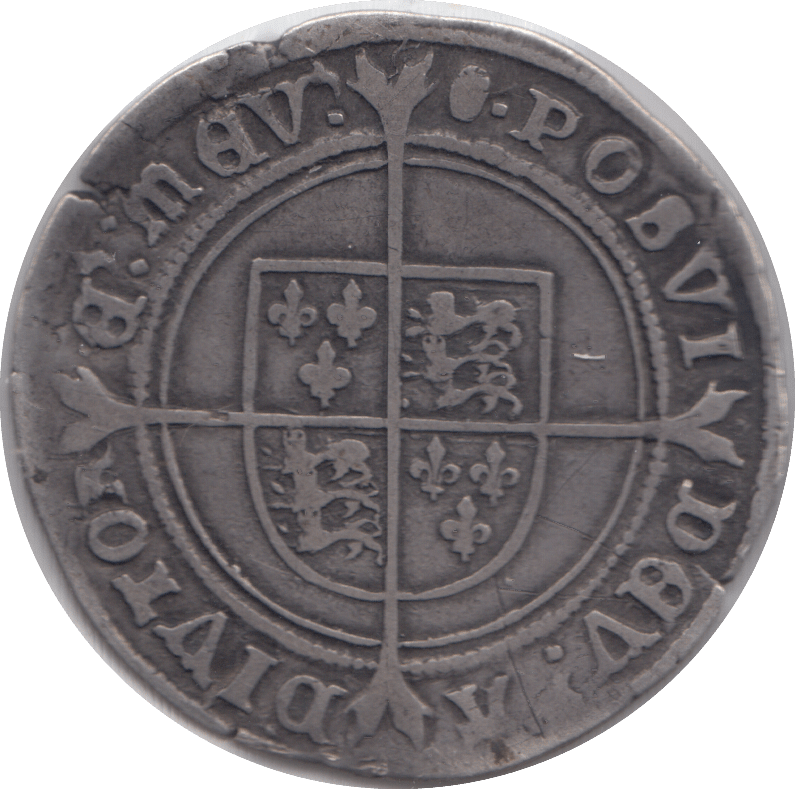 1551 SILVER SHILLING EDWARD VI - EDWARD VI - Cambridgeshire Coins