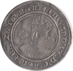 1553 SILVER SHILLING EDWARD VI - HAMMERED COINS - Cambridgeshire Coins