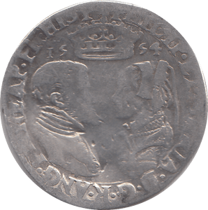 1554 SHILLING PHILIP AND MARY - SHILLING - Cambridgeshire Coins