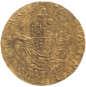 1558 - 1603 GOLD QUARTER ANGEL ELIZABETH 1ST - HAMMERED COINS - Cambridgeshire Coins