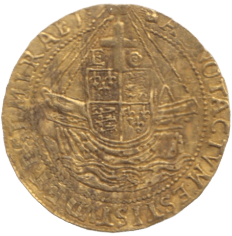1558 - 1603 GOLD QUARTER ANGEL ELIZABETH 1ST - HAMMERED COINS - Cambridgeshire Coins