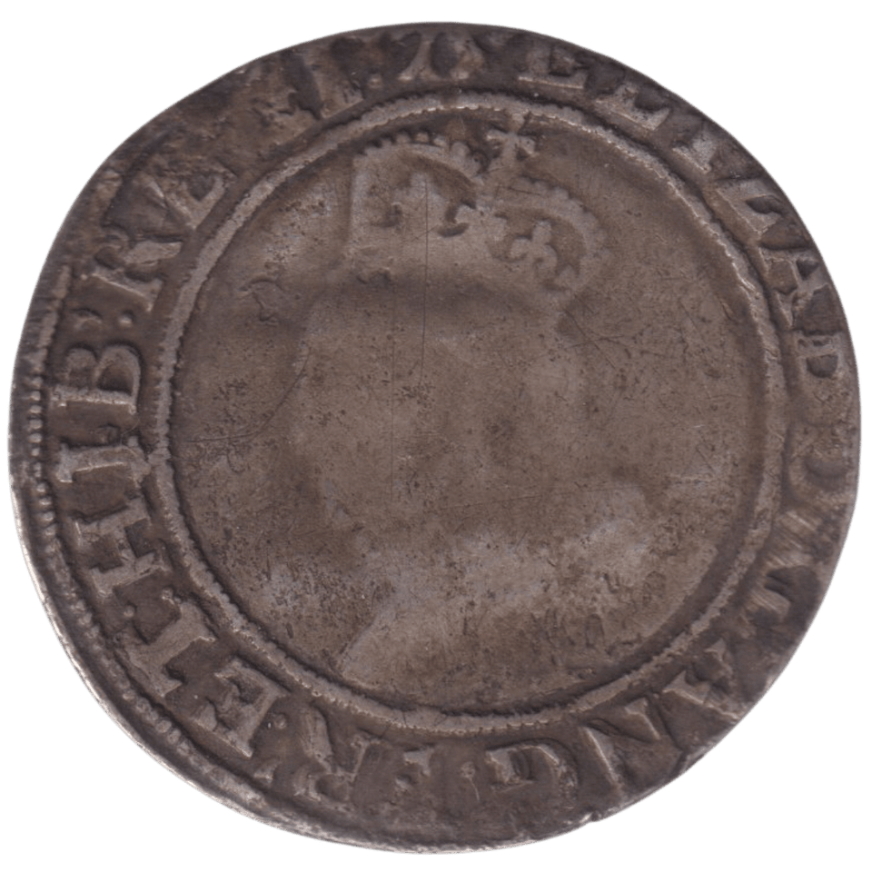 1558 - 1603 SHILLING ELIZABETH 1ST - HAMMERED COINS - Cambridgeshire Coins